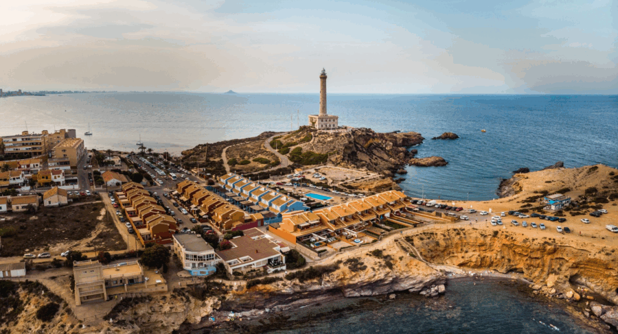 Ample Vision of Cabo de Palos