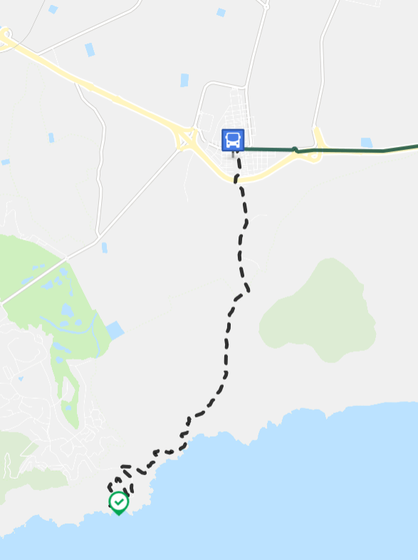 Bus service from Los Belones