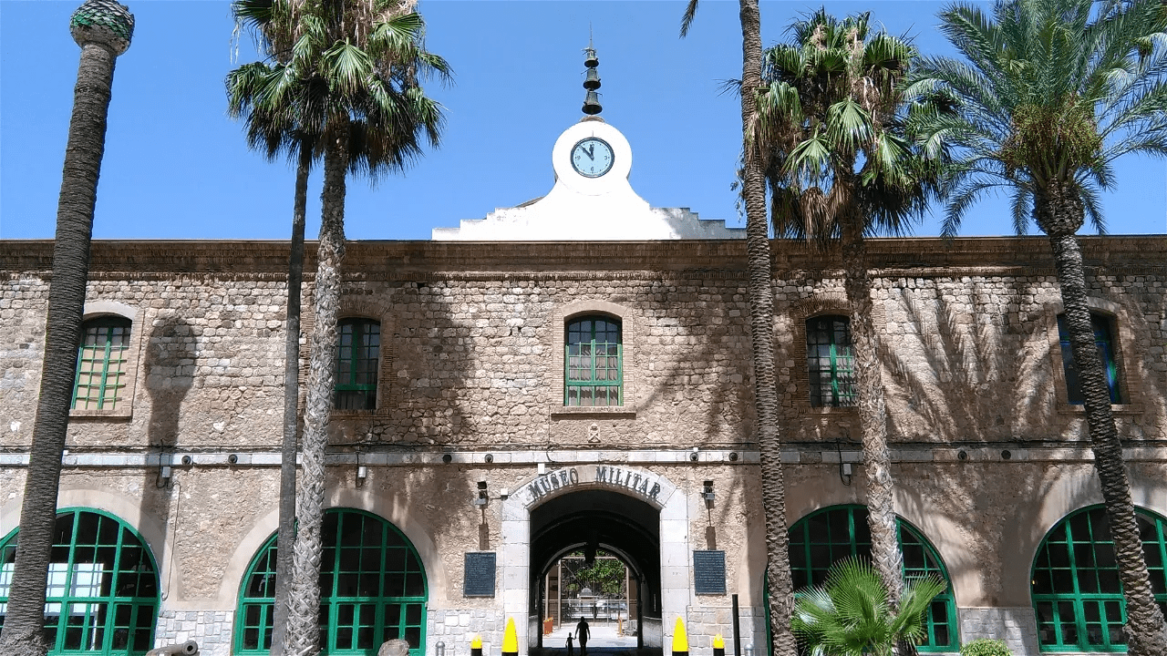 image showing the entrance for the Military Museum
