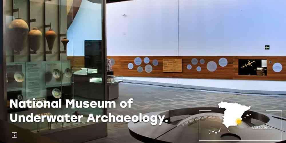 The permanent exhibition in the National Museum of Underwater Archaeology