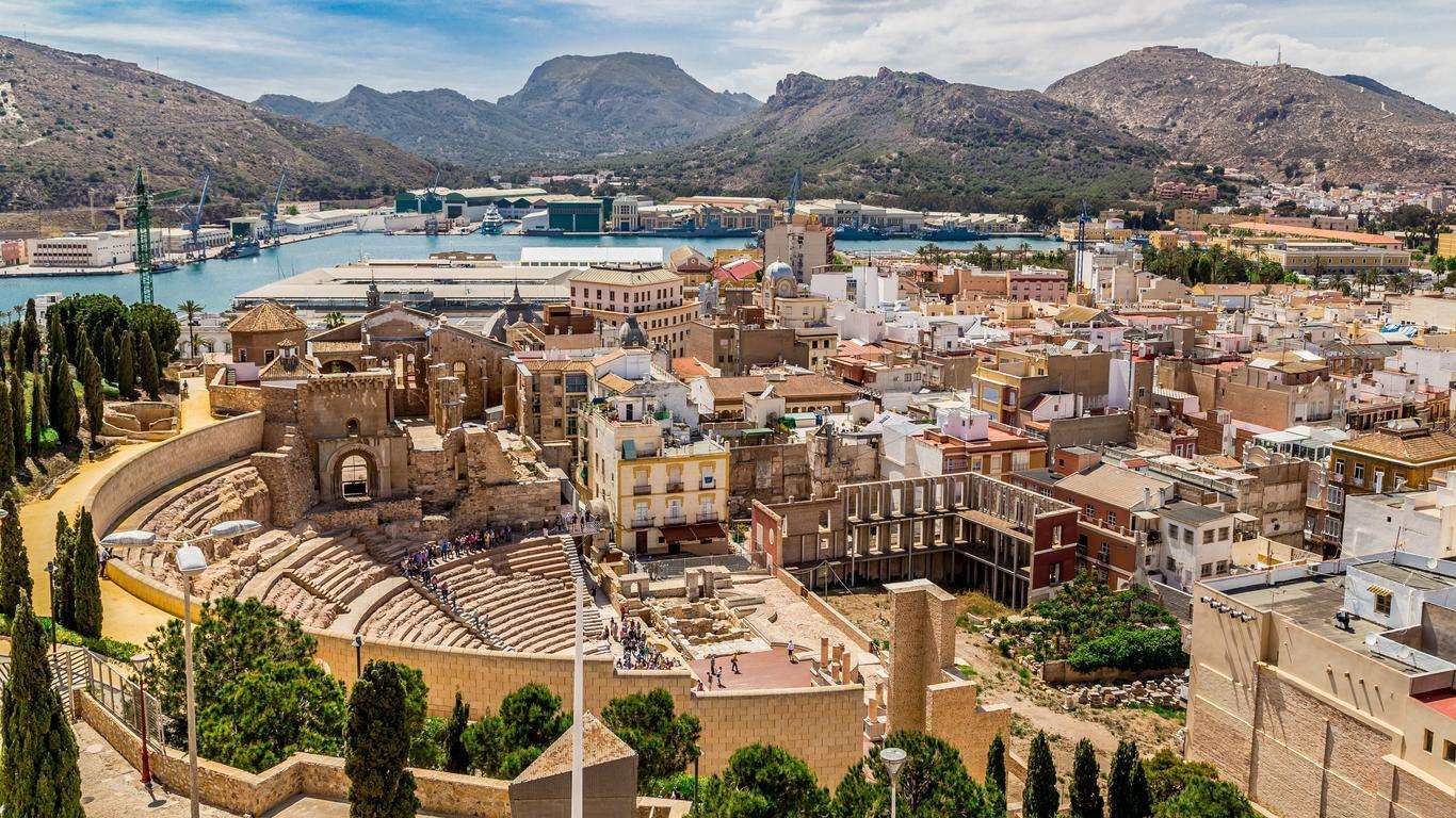 view on the Cartagena