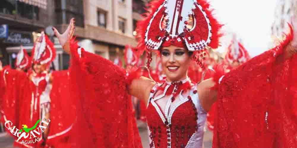 A day parade in the Aguilas Carnival