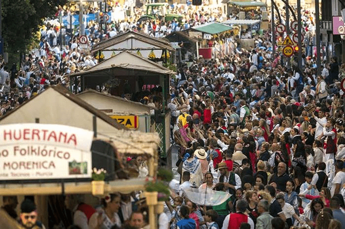 Bando de la Huerta parade
