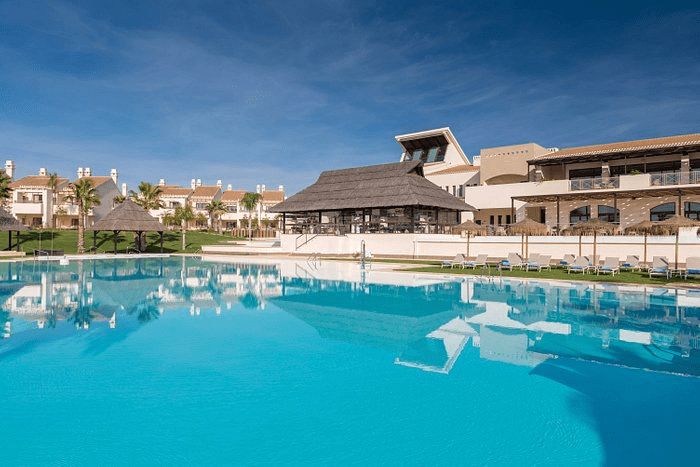 image from the resort showing one of the pools