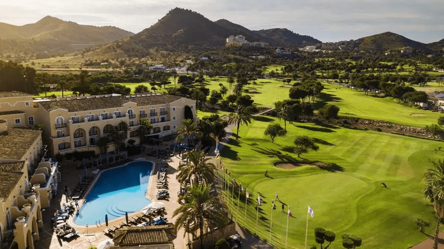 La manga club  and the entrance of North course