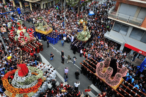 Parade of Holy Week In Murcia