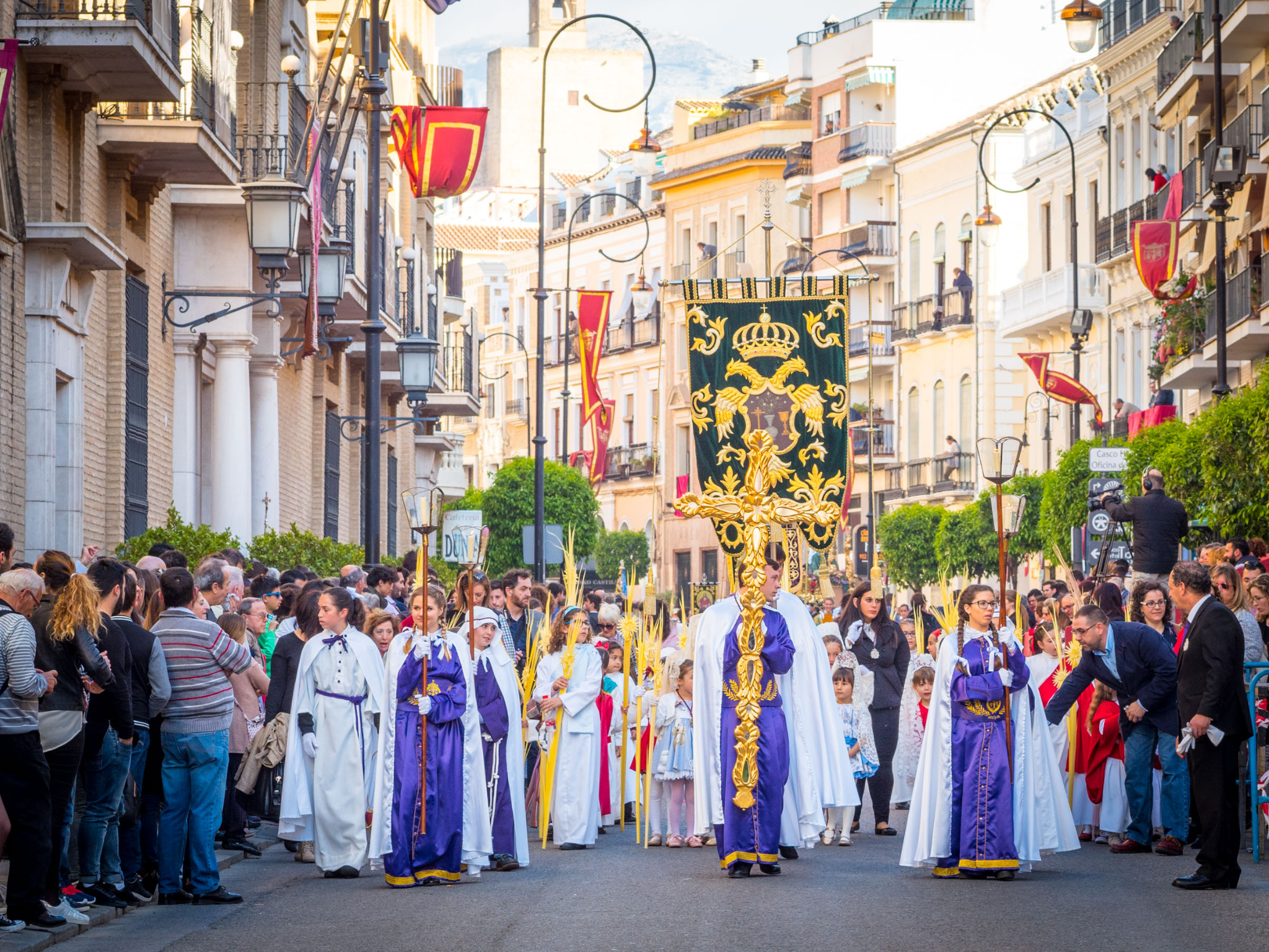 Parade of Holy Week In Spain