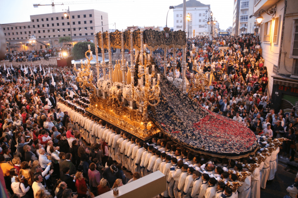 Parade of Holy Week In Spain
