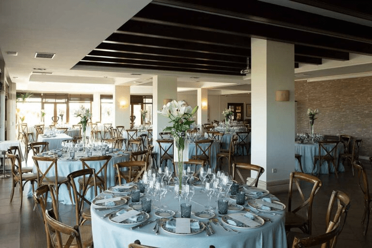 Restaurant of the clubhouse in La Serena Golf Resort
