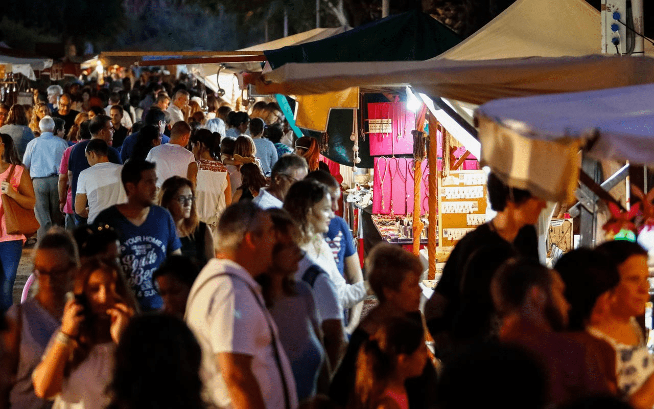 tents at the Festival Camp