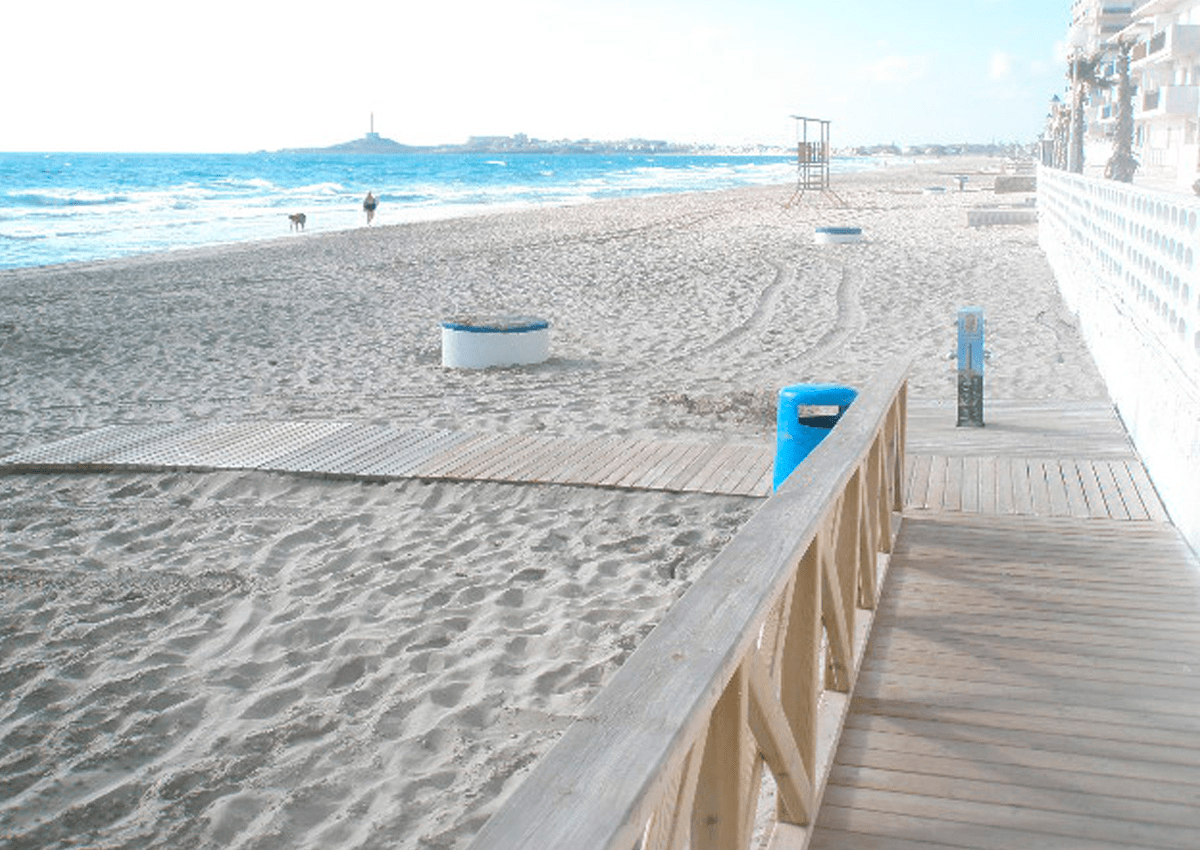 Accessibility in Playa Del Barco Perdido