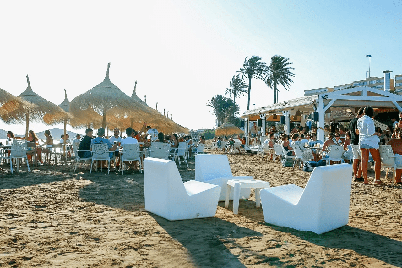 Chiringuito in playa cavanna