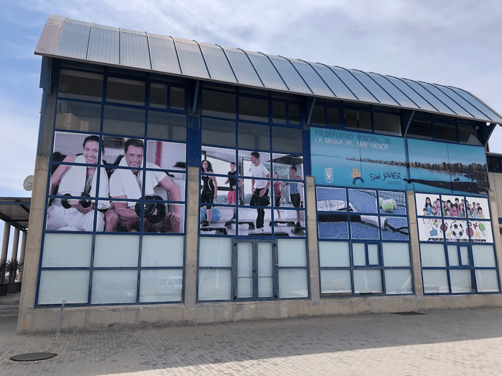 Deportivo close to Playa Matasgordas, San Javier