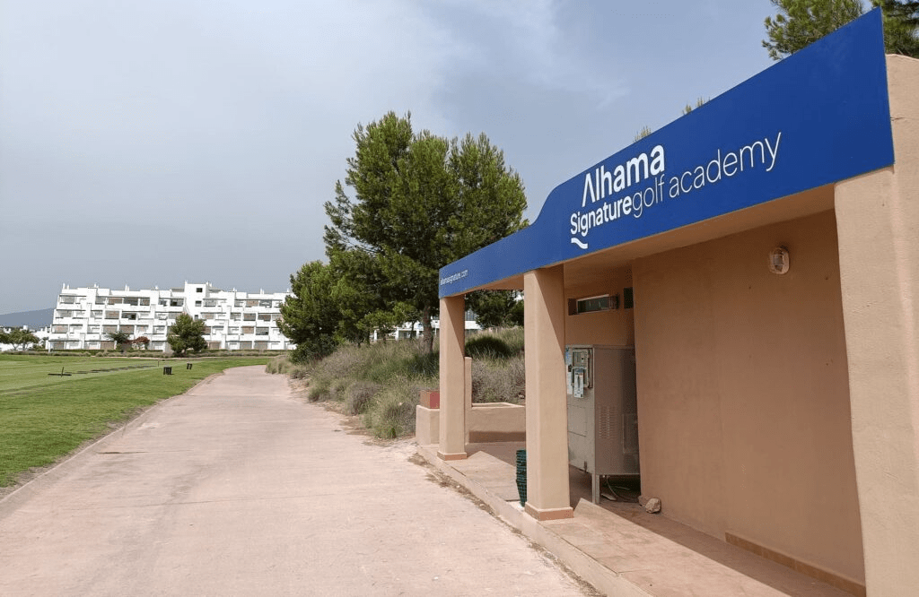 Golf Academy - Practice facilities include the driving range with pitching area and putting green.