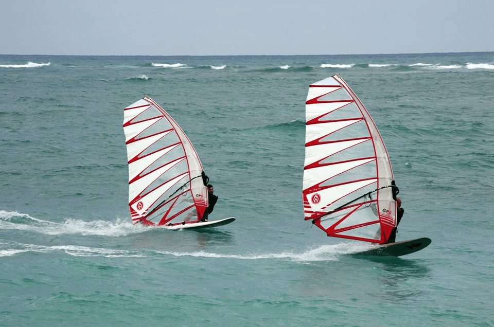 image of two windsurf boards