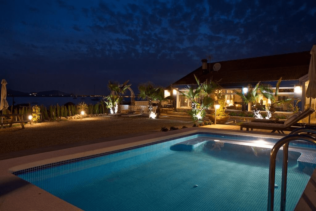 picture from a resort located in La Manga