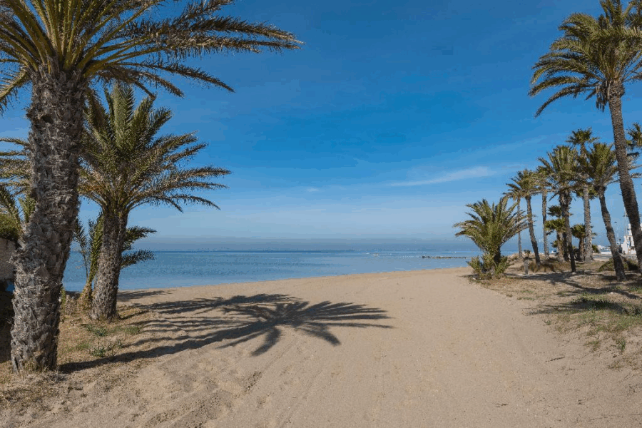 Playa Matasgordas, San Javier, La Manga Del Mar Menor.