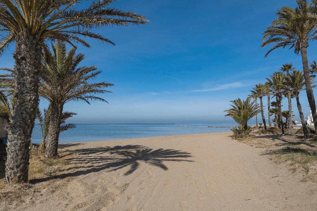 Playa Matasgordas, San Javier, La Manga Del Mar Menor.