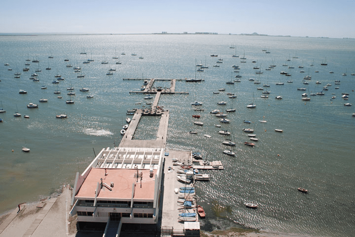 Real Club de Regatas de Santiago de la Ribera in Playa Del Pescador