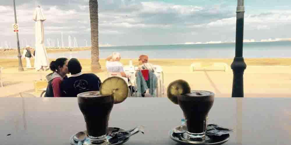 The Café Arena in Los Nietos Beach