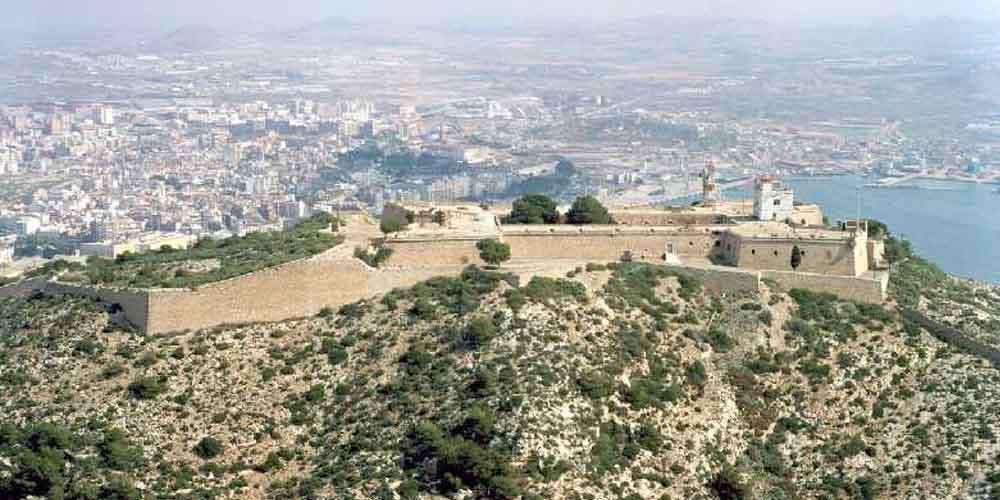 An eye-bird perspective of the Castle of Galeras