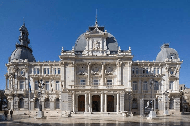 Casa Consistorial Cartagena , one of cartagenas main tourist attraction