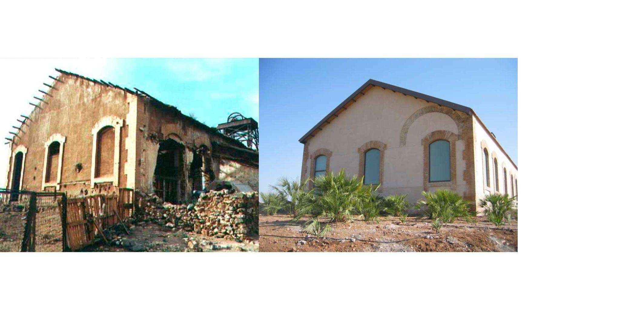 First Engine House - Before And After