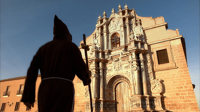 Image of Basilica-Sanctuary of the True Cross, located in  Caravaca deLa Cruz, where Museo Carrilero is located. 