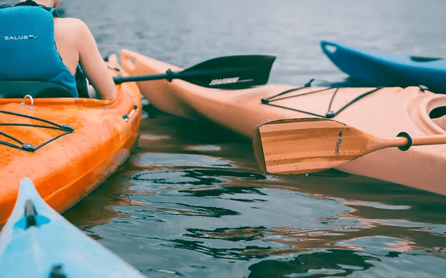 image of two kayaks on the water