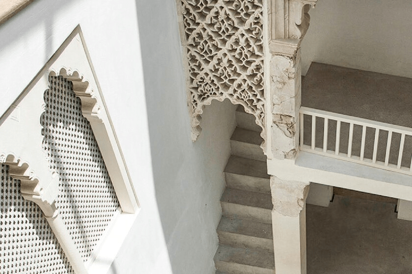 image showing the interiors of one section of the museum