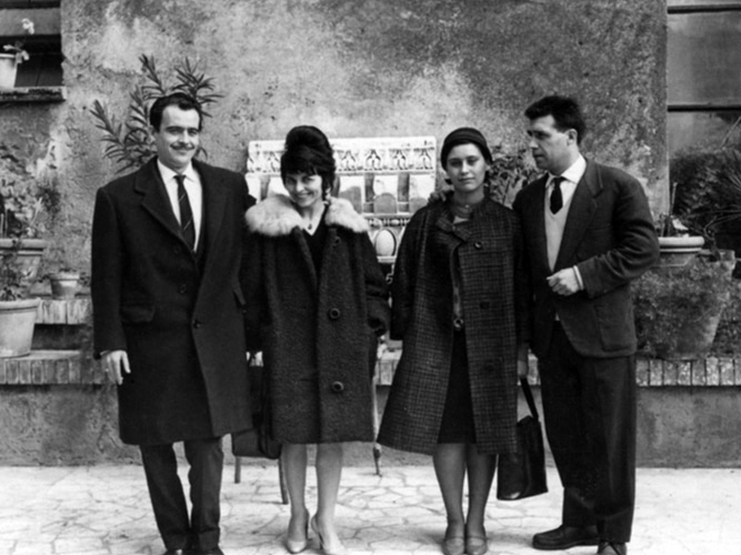 Jose at the Spanish Academy of Fine Arts in Rome