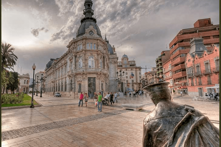 Palacio Consistorial, one of Cartagnas tourist attractions. 