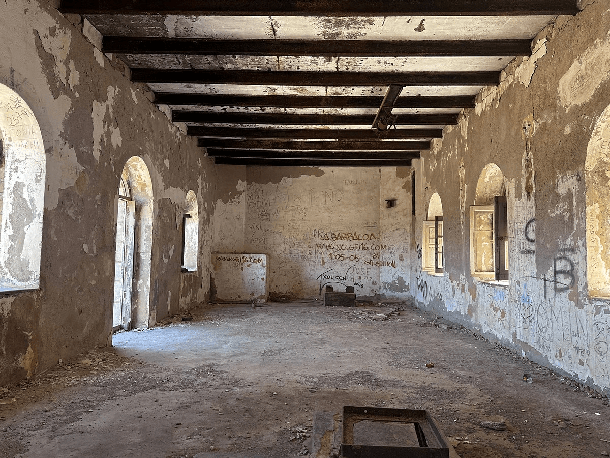 picture from one of the rooms inside the castle