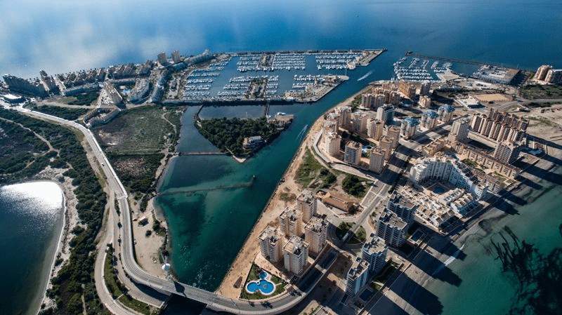 puerto deportivo tomás maestre, in San Javier.