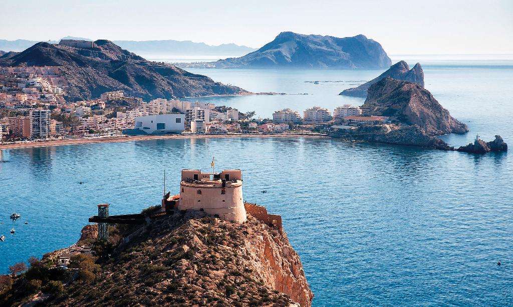 Castillo San Juan de Las Aguilas by Murcia