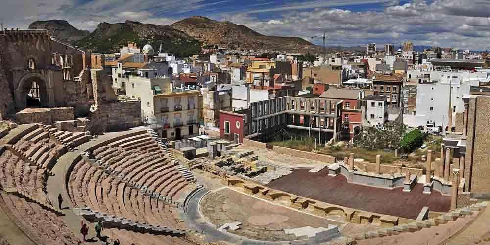 The Roman Forum in Cartagena Spain