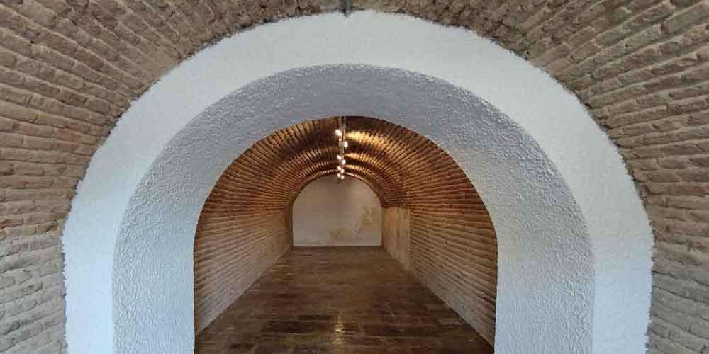 The underground level of the Almudí Palace
